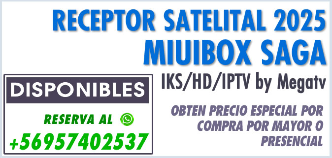 Receptor Satelital promoción